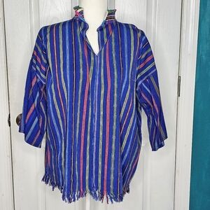 Vintage 1970's Boho Handmade Top
